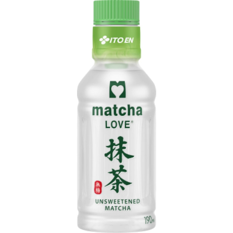 伊藤园 matcha LOVE 无糖抹茶190ml 1 瓶