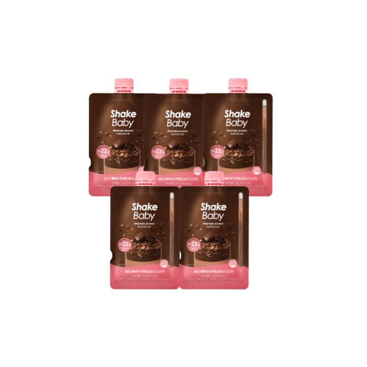 ShakeBaby Protein Meal Shake - Chocolate Flavor*5 5 each