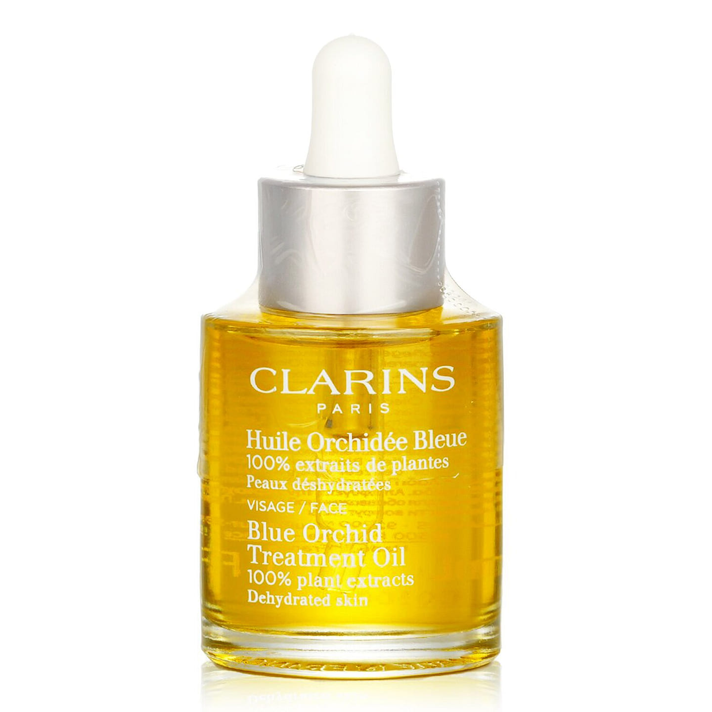 Clarins Face Treatment Oil – Blue Orchid (For Dehydrated Skin) (Packaging Random Pick) 30 ml