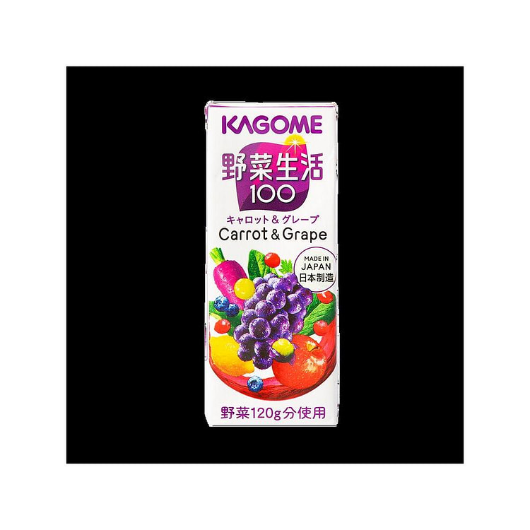 Seikatsu 100 Grape & Vegetable Mixed Juice