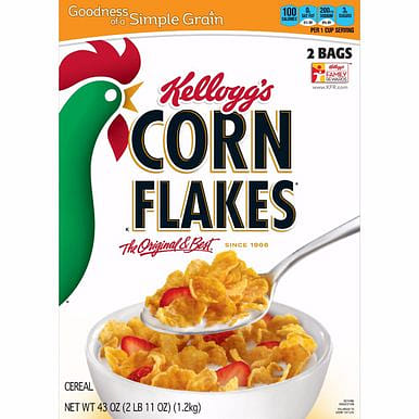 Kellogg’s Corn Flakes Cereal 43 oz 43 oz