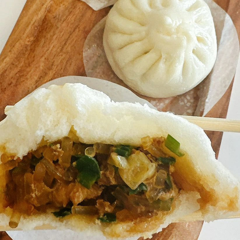 【纯手工】猪肉韭菜粉条大包 6 个