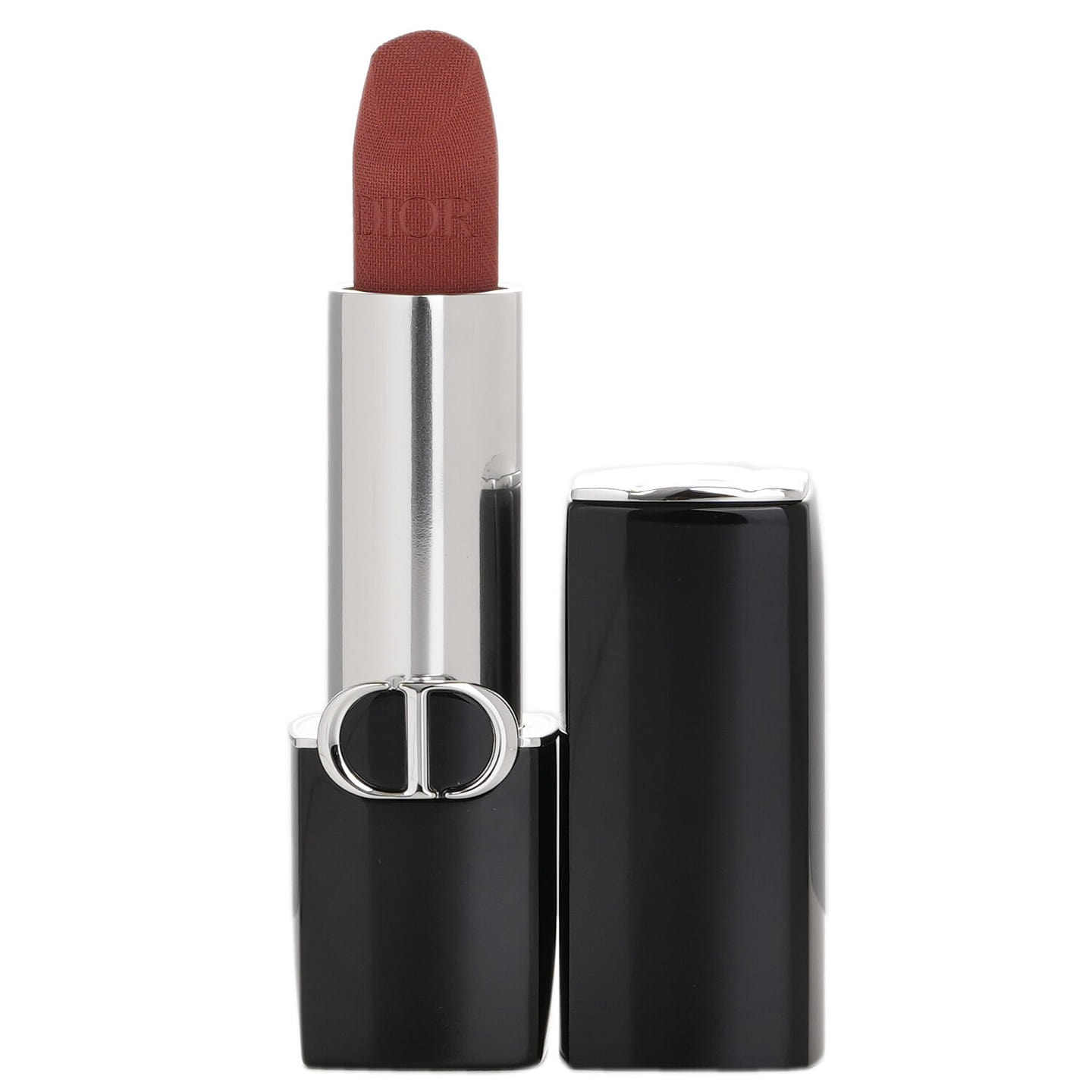 Christian Dior Flame Blue Gold Velvet Satin Lipstick # 100 Nude look Velvet Finish 3.5g/0.12oz 3.5 g