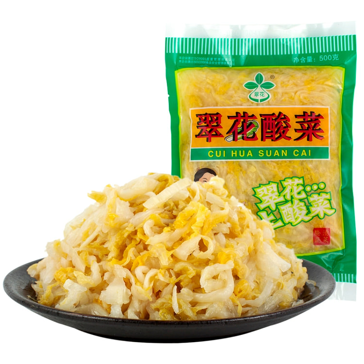 Cuihua sauerkraut authentic Northeast sauerkraut pickled and shredded 500g*