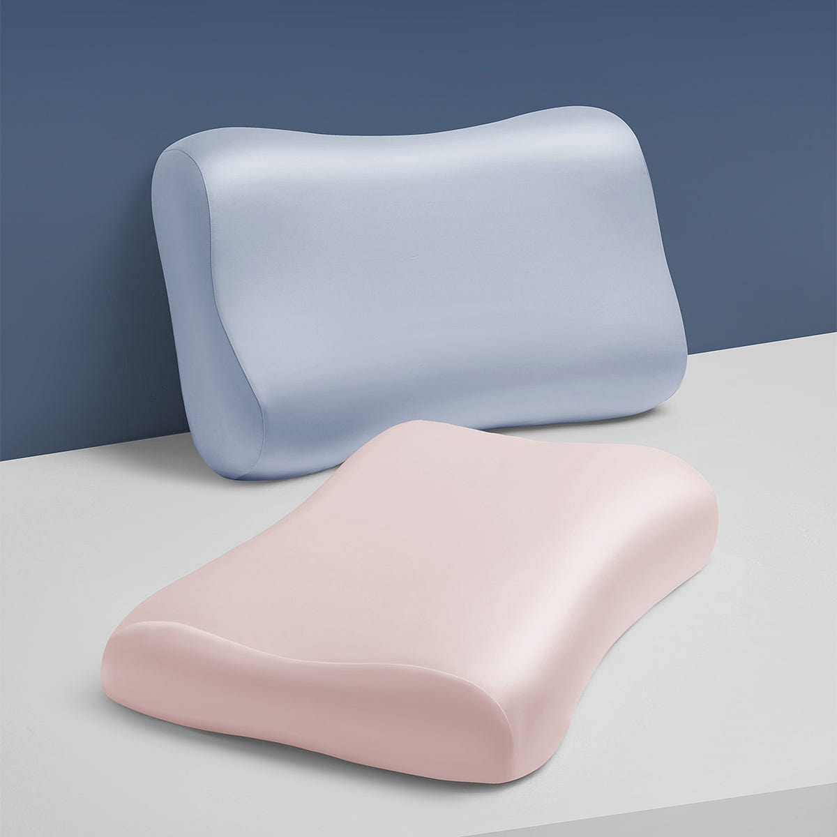 Zero Pressure Deep Sleep Pillowcase Light Blue 1 個