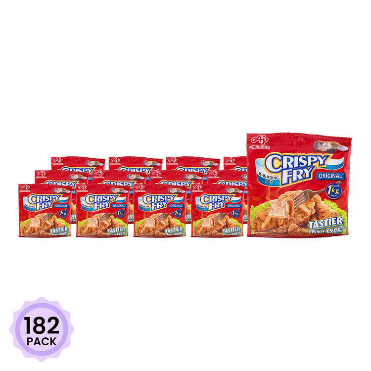 Ajinomoto 크리스피 튀김가루 오리지널 62 그램*182 팩