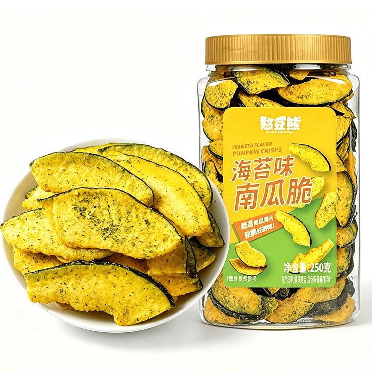 Seaweed-Flavored Baby Pumpkin Crisps 250 g