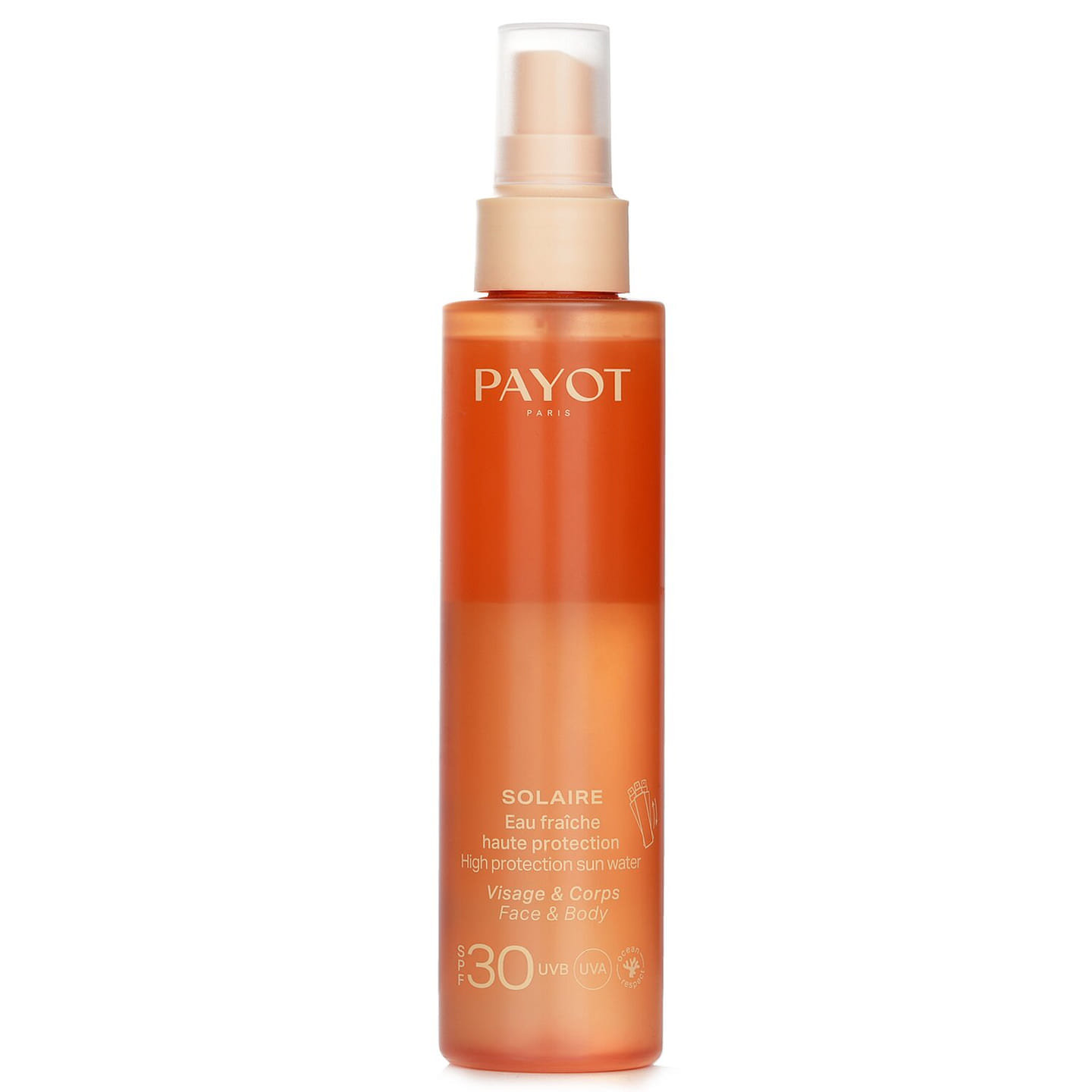 Payot High Protection Sunscreen Water (Face & Body) SPF 30 150ml/5oz 150 ml