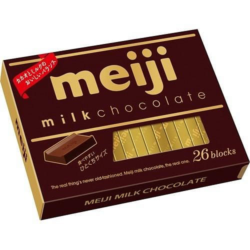Meiji Piano Chocolate Milk Flavor 26pcs 1 each
