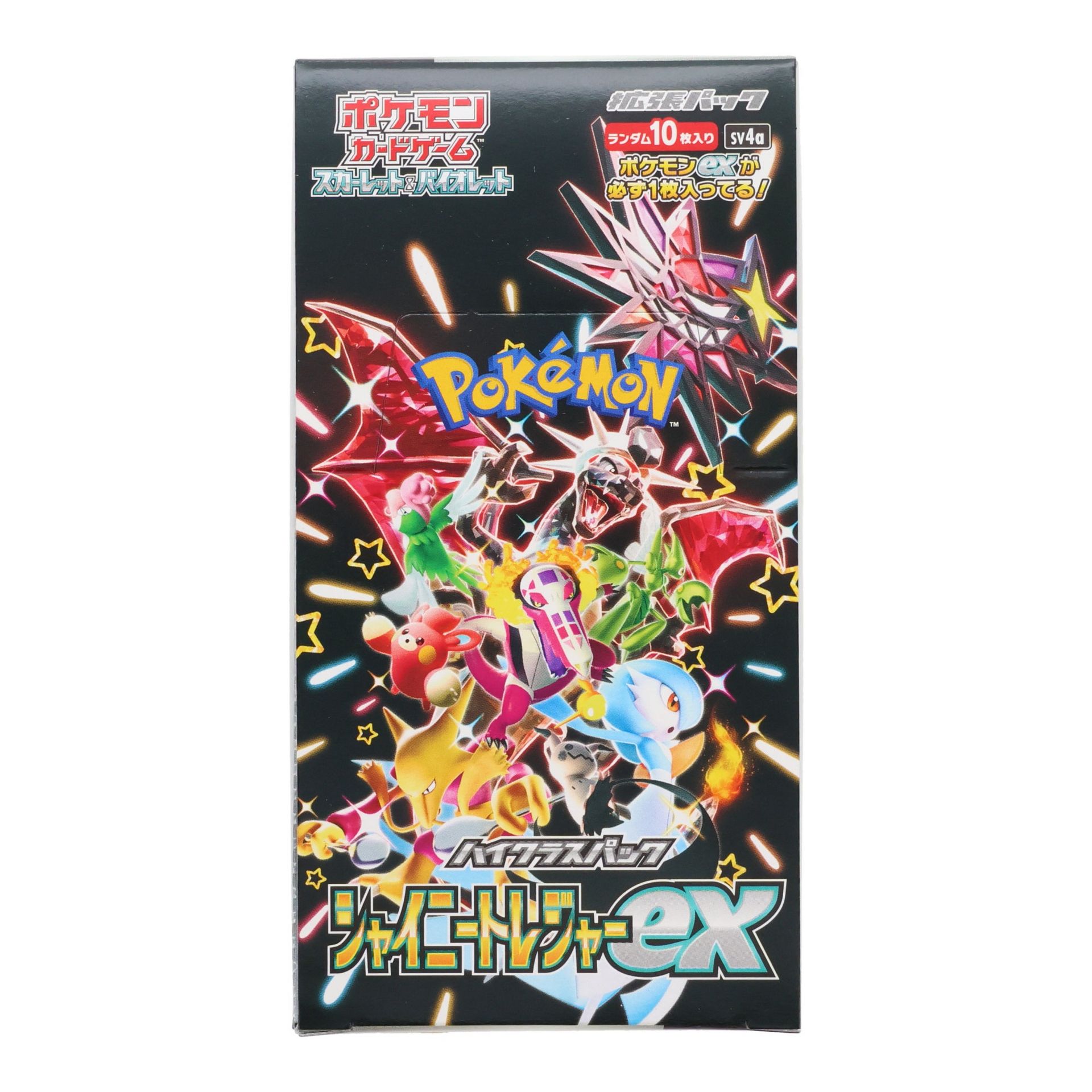 Pokemon Trading Card Shiny Treasure ex Box (10Pcs) 214 グラム