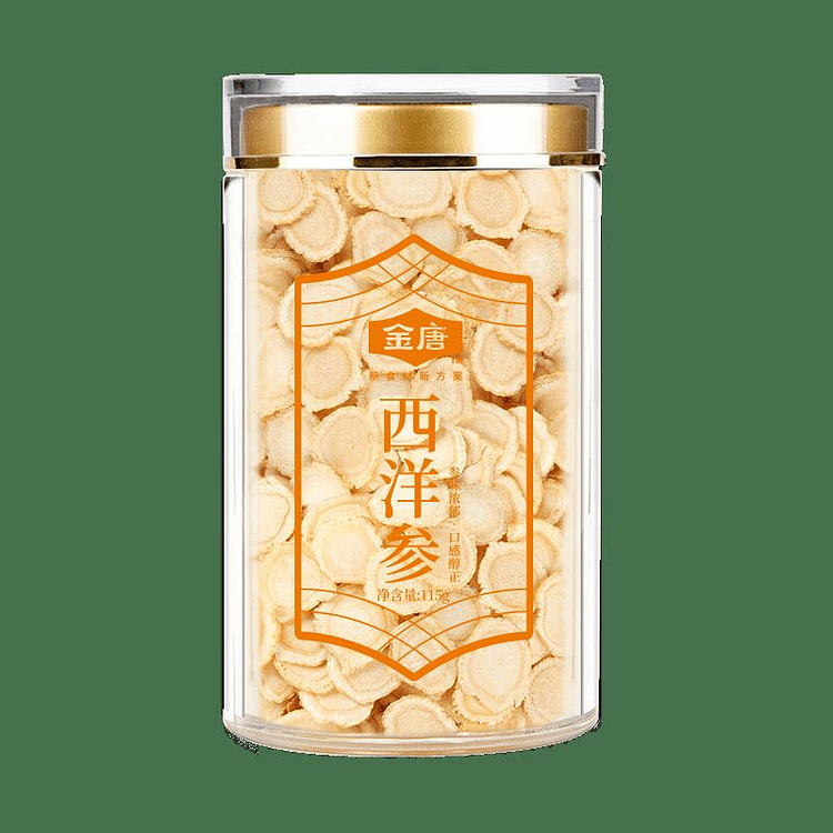 金唐 西洋参片 长白山软枝切片 泡水滋补品 115 克