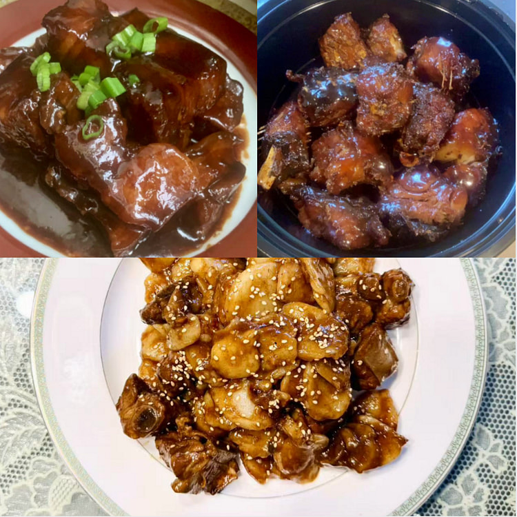 过年限定套餐 熏鱼+排骨年糕+红烧肉