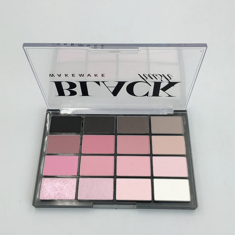 WAKEMAKE Soft Blurring Eye Palette 16 Black Hush 14 g