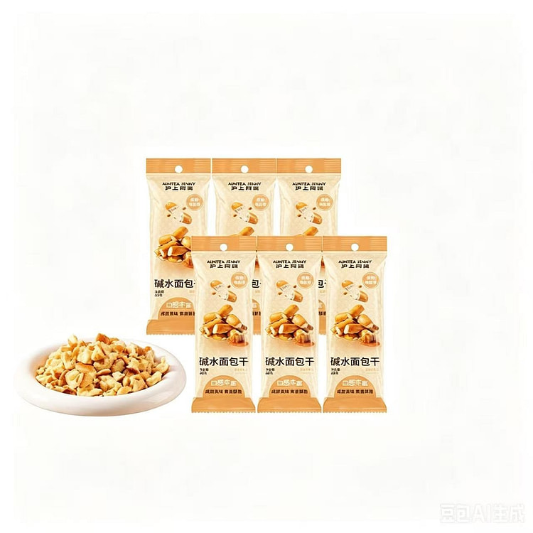 Shanghai Auntie Caramel Sea Salt Flavored Alkali W 210 g