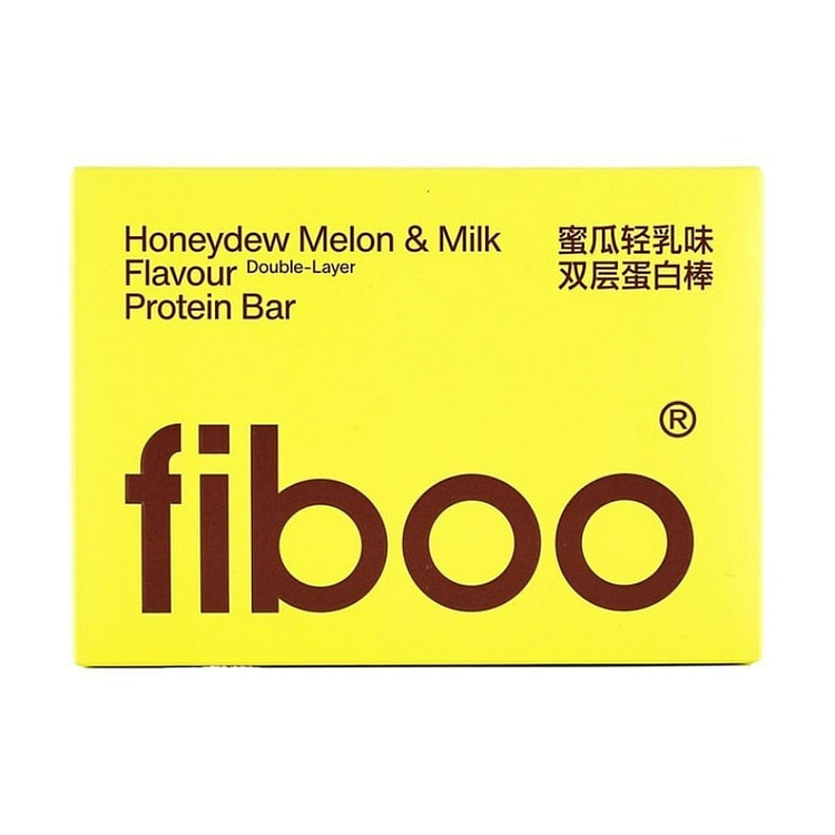 FIBOO Protein Bars #Honeydew Melon&Milk 5pcs 125 g