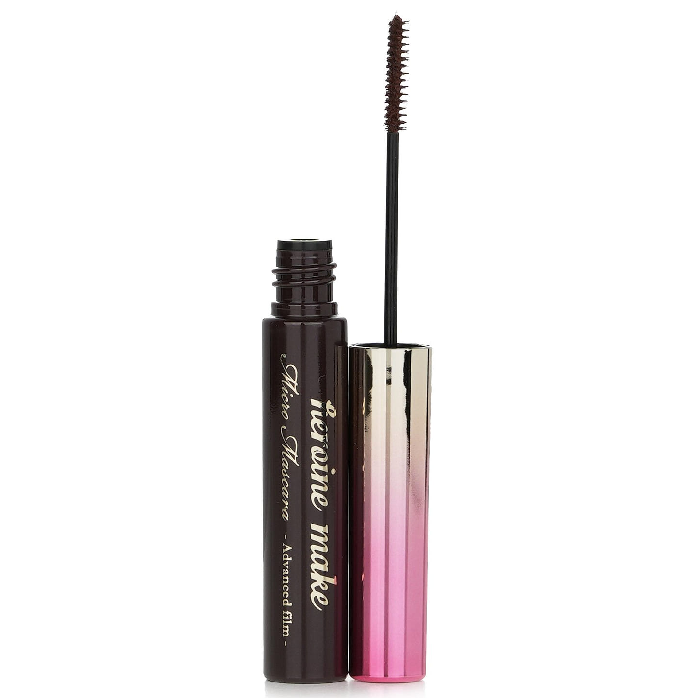 KISS ME Heroine Make Micro Mascara Advanced Film - # 02 Brown 4.5g 4 g