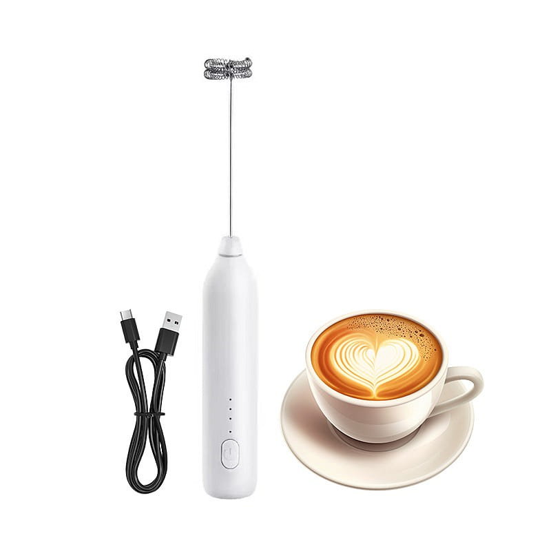 USB-Rechargeable Handheld Milk Frother 1 each