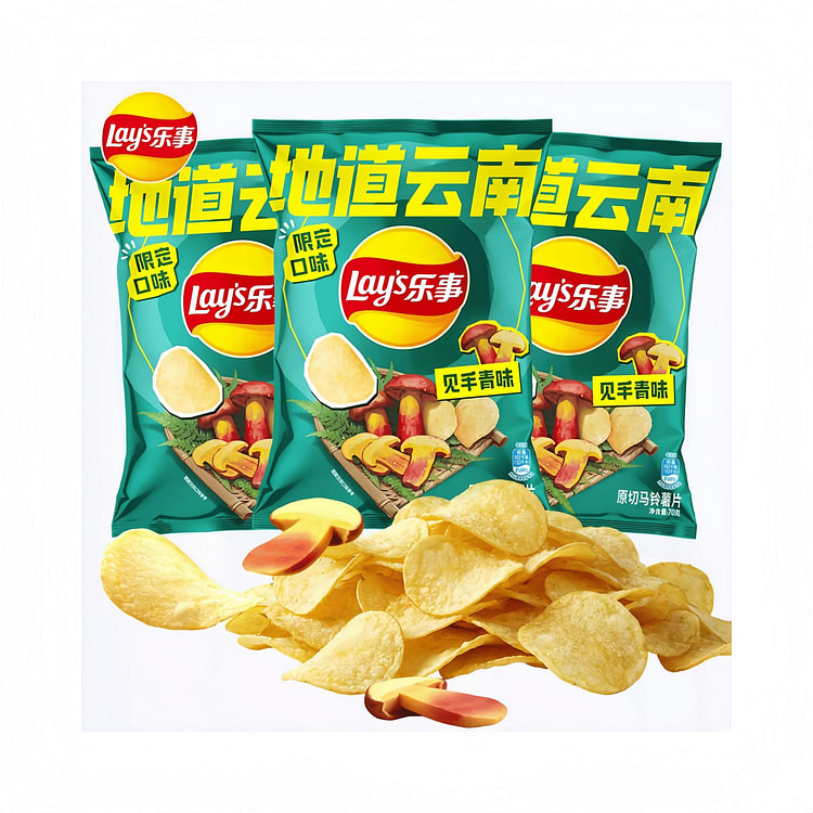 Lay's Hand-picked Seaweed Flavour 70g*1 Pack Casua 70 g