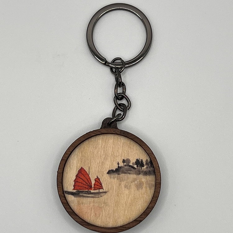 Vietnam Homeland Keychain  Vietnamese Symbols
