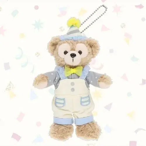 Tokyo Disney Resort TDR 40th Duffy From All Of Us Plush Badge Duffy 1 each