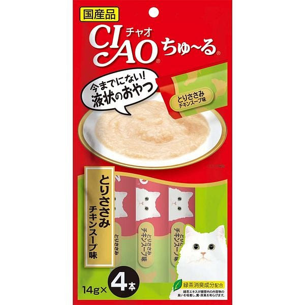 Inaba CIAO Churu Premium Cat Treats 14g*4pcs 1 each