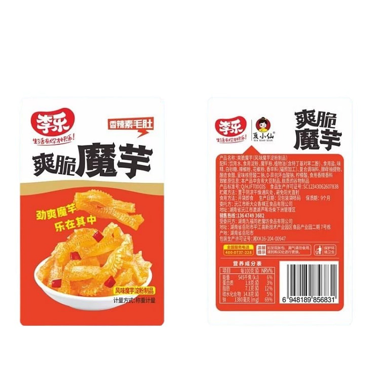魔芋爽素毛肚零食*1袋