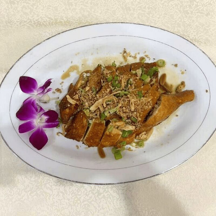 Crispy Garlic Chicken Half 1 each