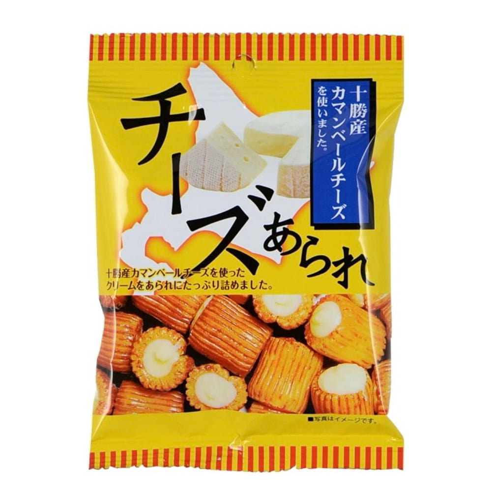 Rice Crackers Camembert Cheese Snack Hokkaido 32g 1 each
