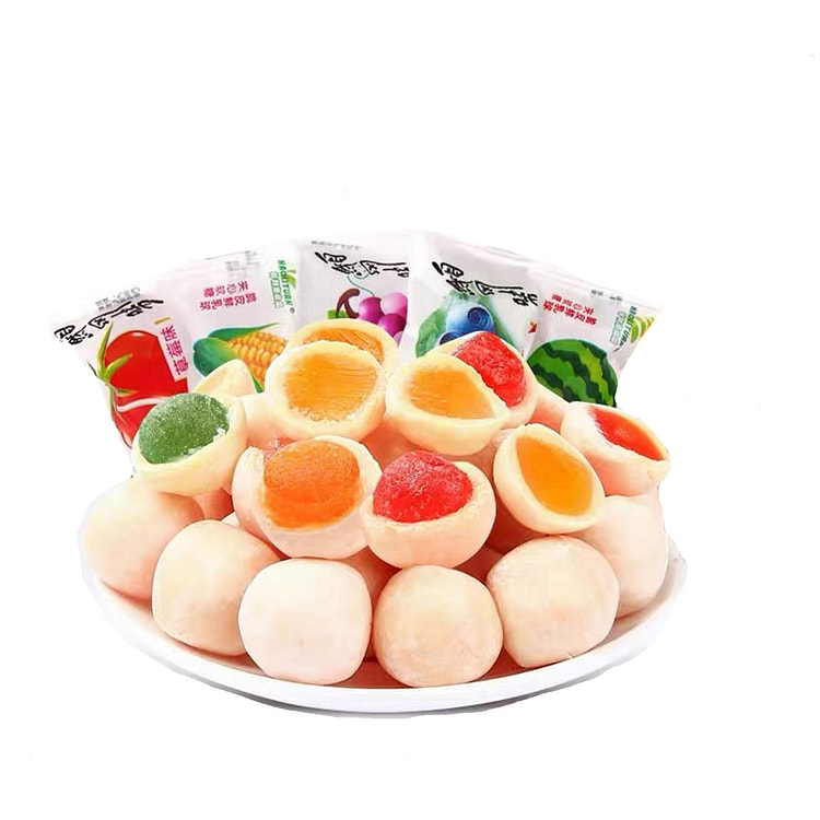 Haoliyuan Crispy Milk Balls Mixed Flavor Soft Cand 200 g