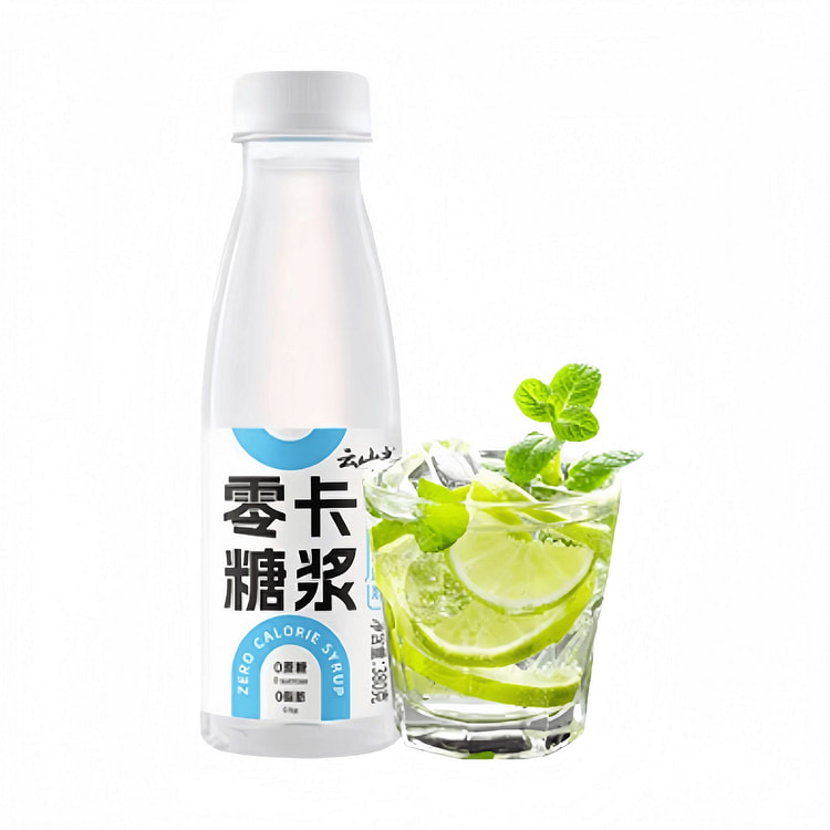云山半 0卡糖浆零卡糖无糖代糖 380g*1瓶 380 克