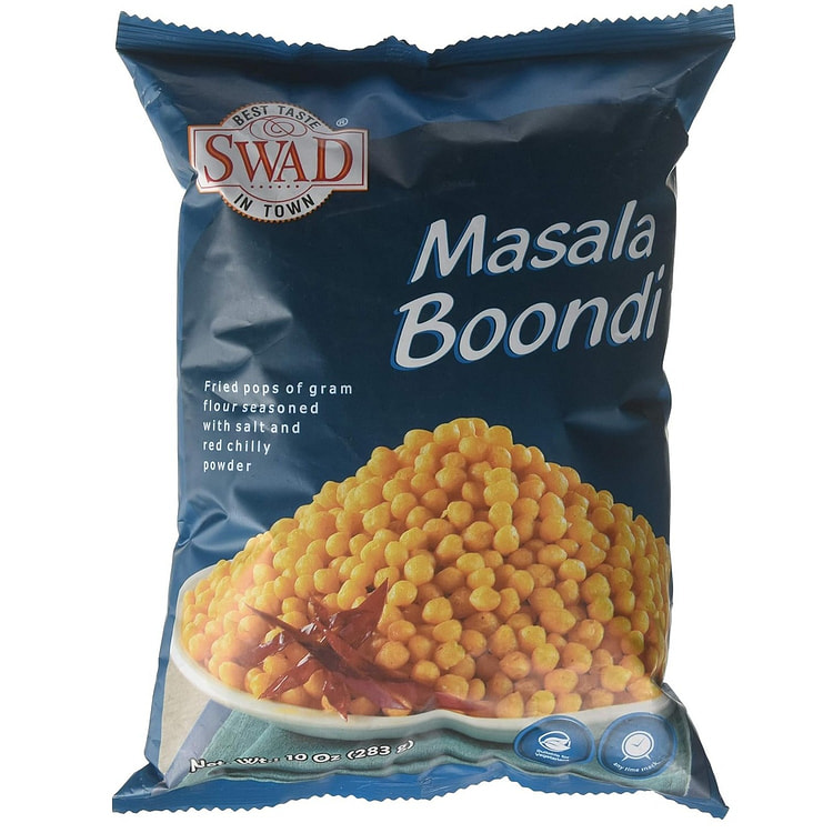 Swad Boondi Masala Snacks, 10 Oz 1 pack