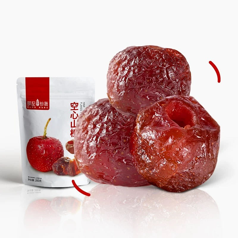 [Xue Ji fried goods] Hollow hawthorn 200 g