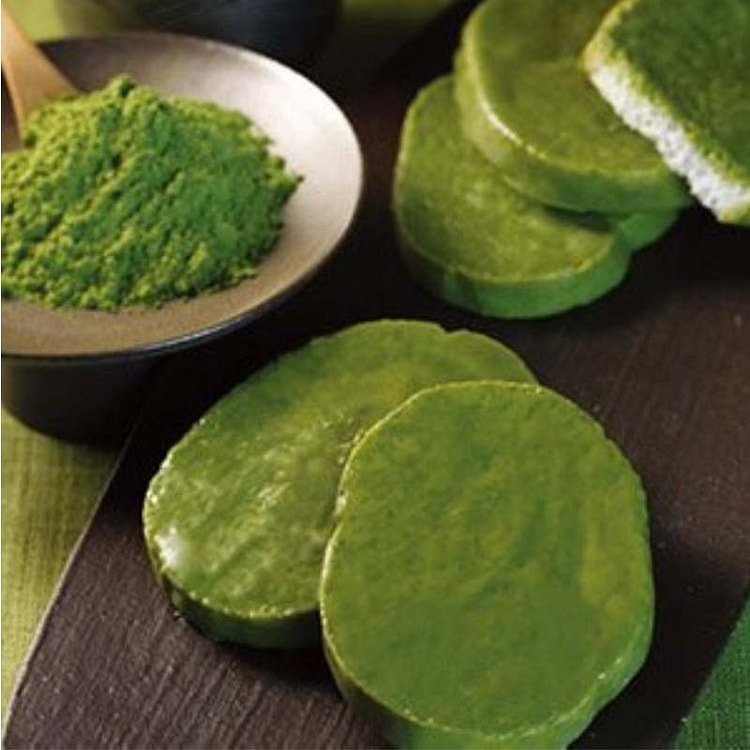 Tsujiri Kyoto Matcha Crackers Matcha Dessert 5pcs