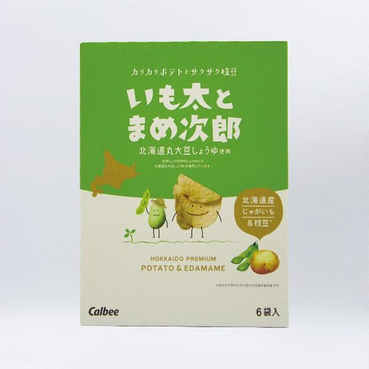 日本 卡乐比 薯条兄弟6袋装 酱油风味