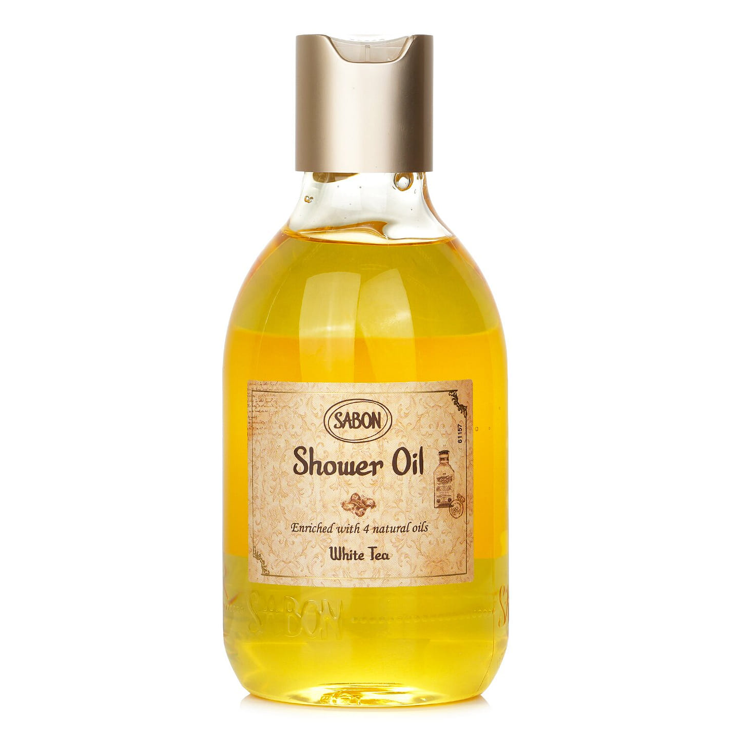 Sabon Shower Oil – White Tea (Plastic Bottle) 300ml/10.5oz 300 ml
