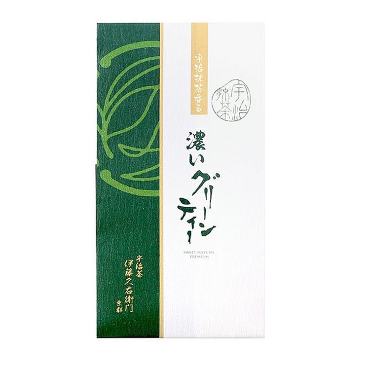 日本 伊藤久右卫门 京都宇治浓抹茶粉  含糖 80 克