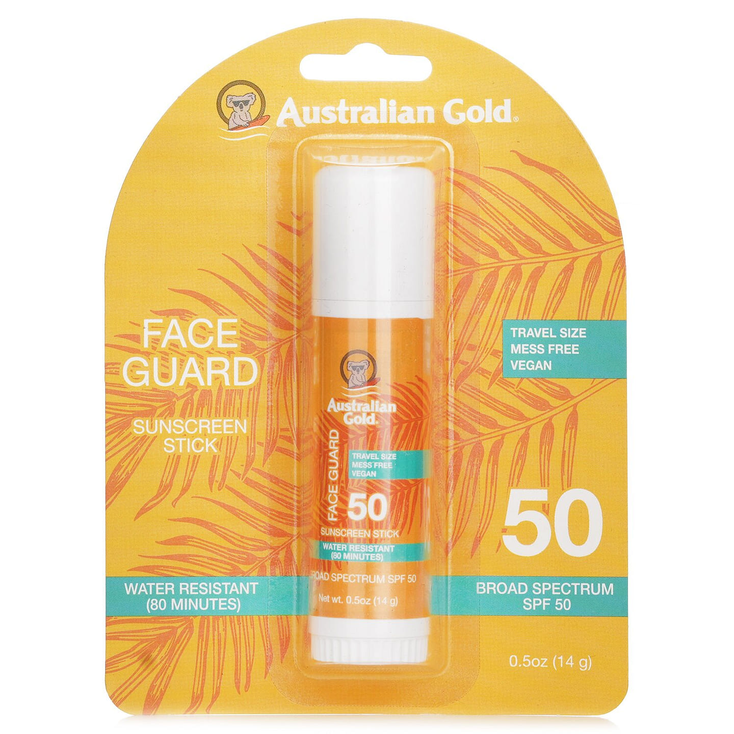 Australian Gold Face Guard Sunscreen Stick SPF 14 g