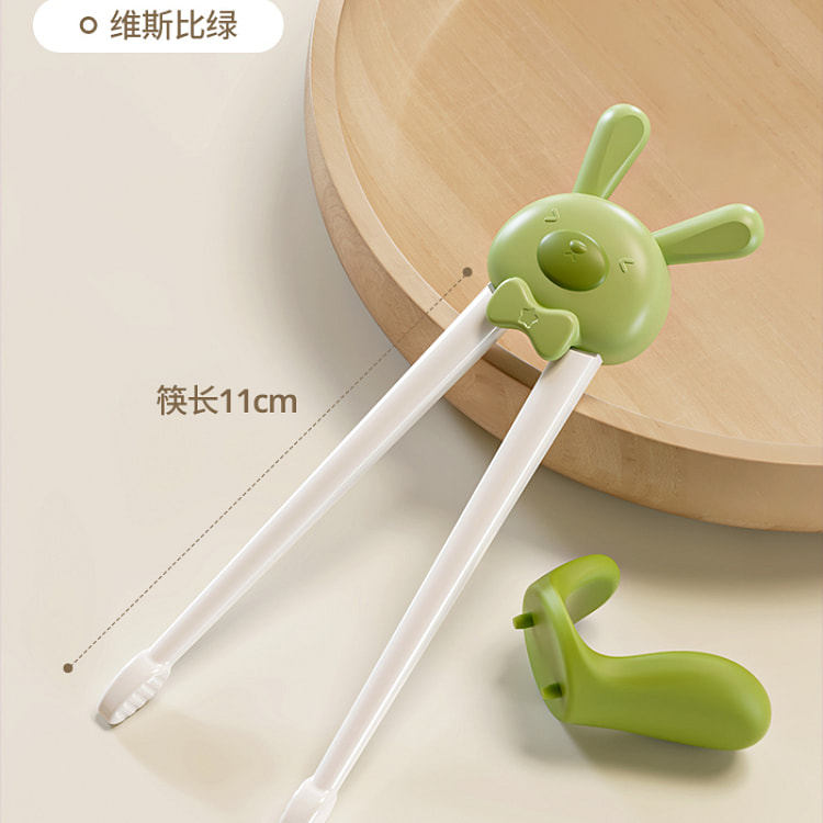 babyviva儿童筷子维斯比绿1件