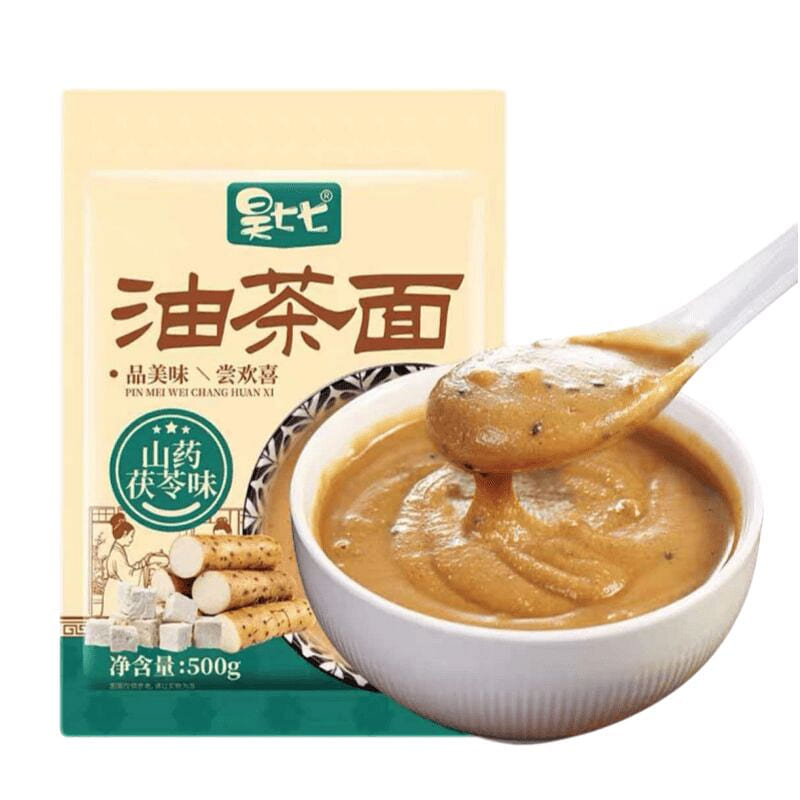 HaoQiqi Yam Poria Oil Tea Noodles 500g*1 bag 500 g