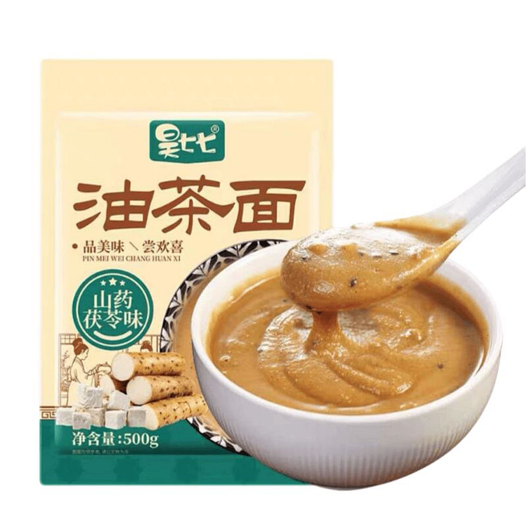 HaoQiqi Yam Poria Oil Tea Noodles 500g*1 bag