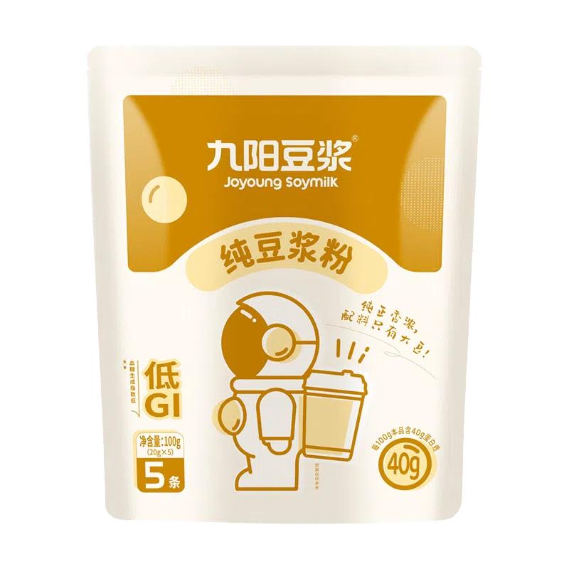 Jiuyang pure soybean milk powder 100g 100 กรัม