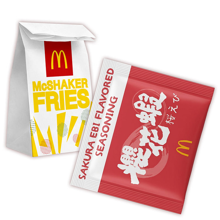 Mcdonald 麦当劳 薯条粉 樱花虾味 1 份