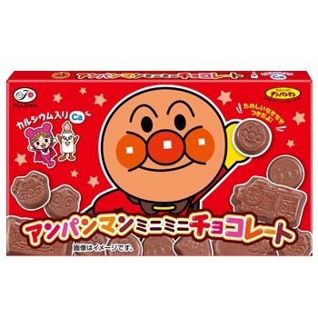 FUJIYA Anpanman Mini Chocolate 12 pcs 1 each