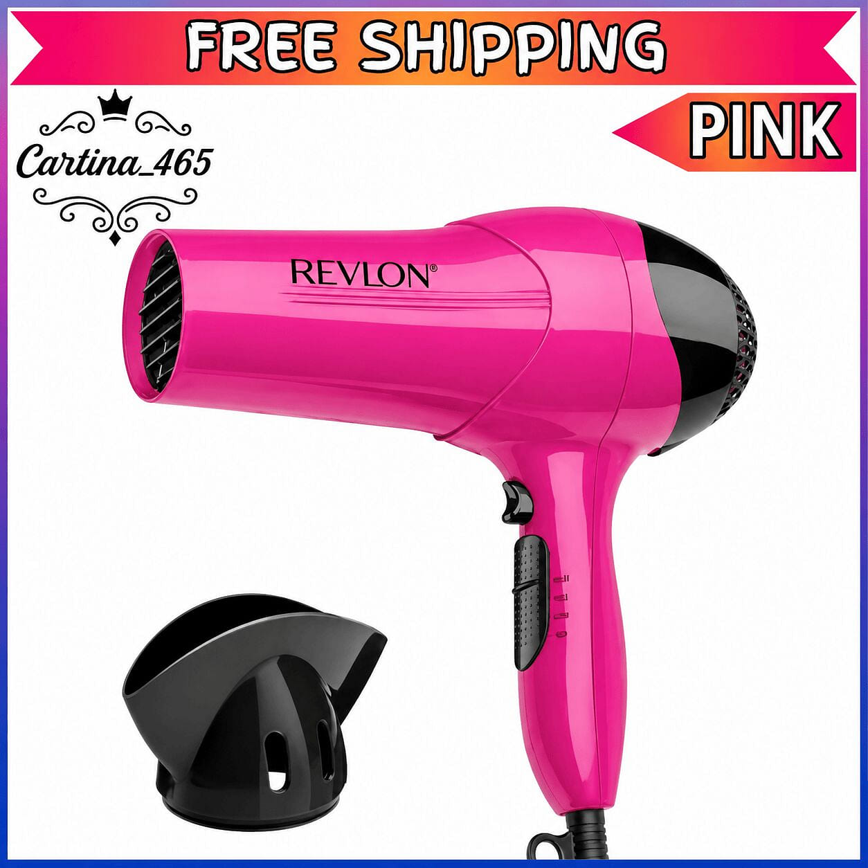 Revlon Essentials Frizz Control Ionic Hair Dryer 1 pack