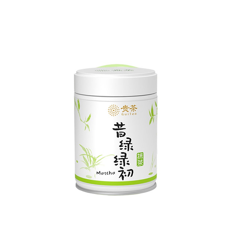 贵茶绿初纯抹茶粉冲饮58g*1罐