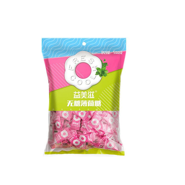 IMINT Sugar Free Mints Peach Flavor 500g 1 pack