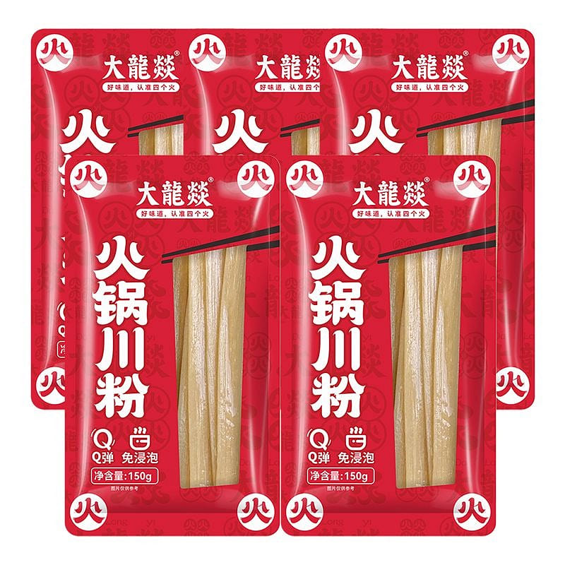 【5袋】大龙燚火锅川粉免泡速食宽粉150g*5 150 克