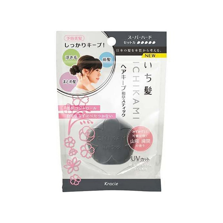 クラシエ イチカミ 髪のうねり防止スタイリング ヘアワックス 13g [ブラック]