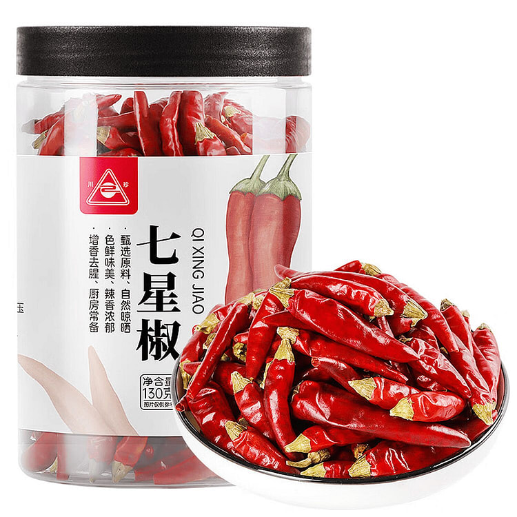 川珍 七星椒 干辣椒特辣小米椒贵州满天星朝天椒