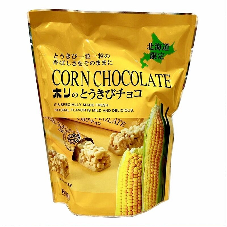 Japan HORI Hokkaido Corn Chocolate Sticks 10 Pcs